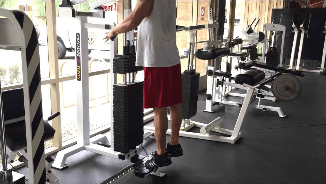 Zach Dorworth That Flex Life Standing Locked Leg Calf Raise 2